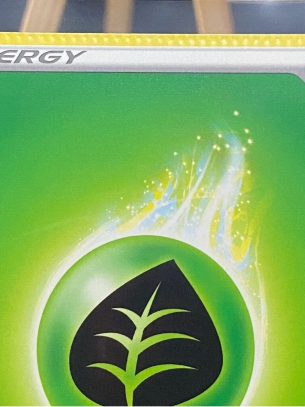 Grass Energy Crimp Error Pokemon TCG Vivid Voltage Card